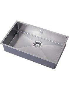 Zenuno15 700U Stainless Steel Kitchen Sink 1.0 Large 1810 740x440mm ZU/70/U15/S/083 2