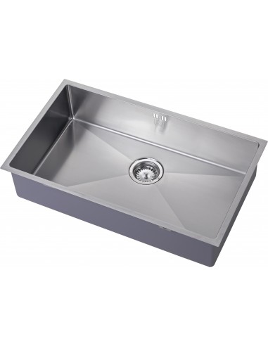 Zenuno15 700U Stainless Steel Kitchen Sink 1.0 Large 1810 740x440mm ZU/70/U15/S/083