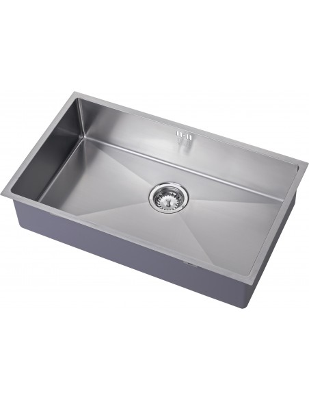 Zenuno15 700U Stainless Steel Kitchen Sink 1.0 Large 1810 740x440mm ZU/70/U15/S/083