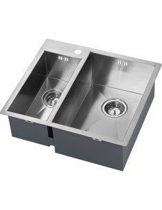 ZENDUO 180/310 I-F 1.5 Bowl Kitchen Sink Inset / Undermount Stainless