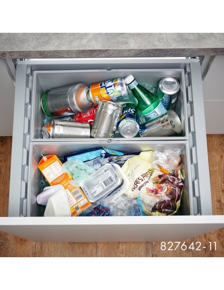 600mm Wesco PullboyZ Bin Kitchen Waste 84L Blumotion Runners 827642-85