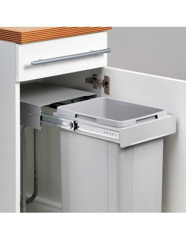 300mm Wesco Bio Bin Kitchen Waste Hinged Doors 32L Single Container 757221-85