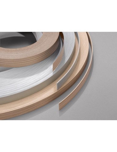 22mm Medium Birch Edging Tape 5M Pre-Glued Iron-On Repairs Melamine