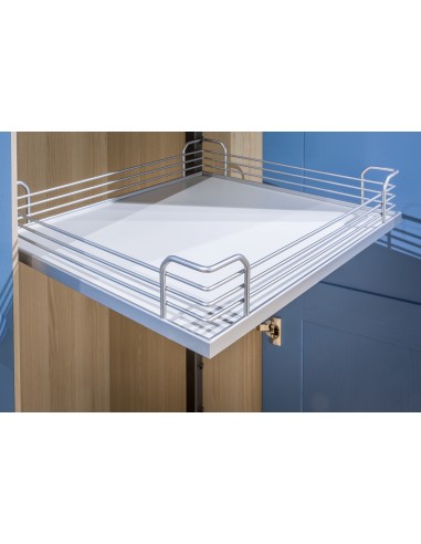 600mm Kessebohmer Tandem SOLO Larder Kitchen Tall Silver Arena X6 KTS600SILV