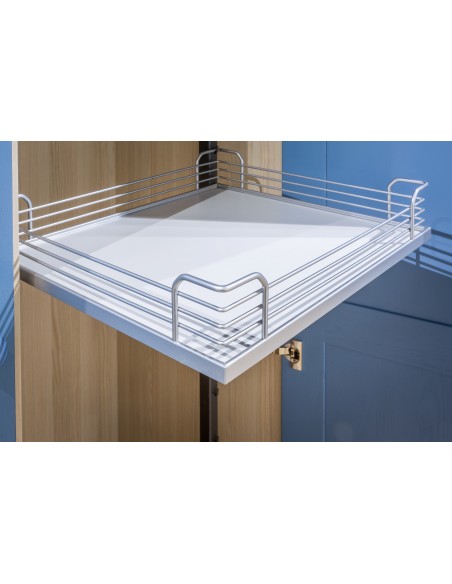 600mm Kessebohmer Tandem SOLO Larder Kitchen Tall Silver Arena X6 KTS600SILV