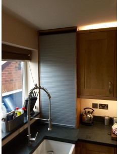 Tambour Roller Shutter Door Bespoke Ordering Service Vertical Fascia 2