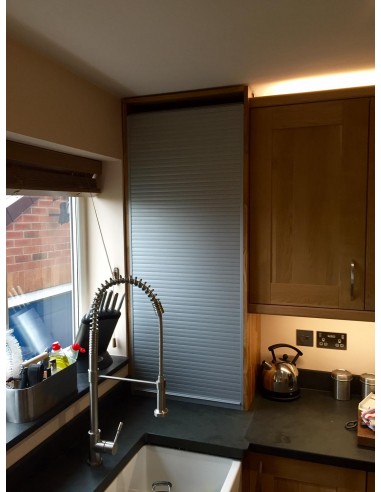 Tambour Roller Shutter Door Bespoke Ordering Service Vertical Fascia