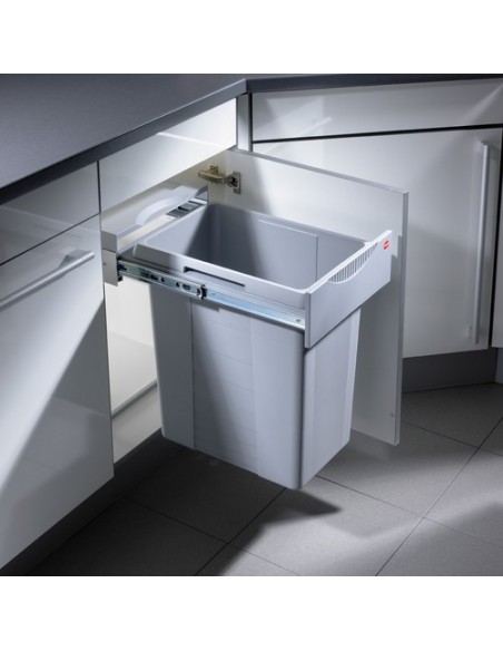 400mm Easy Cargo Bin Waste Kitchen 40L Hinged Door Base Mount 50270520