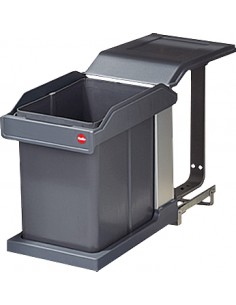 Hailo Solo Waste Bin 300mm Built-In Kitchen Under Sink Rubbish 20L  50243300 2
