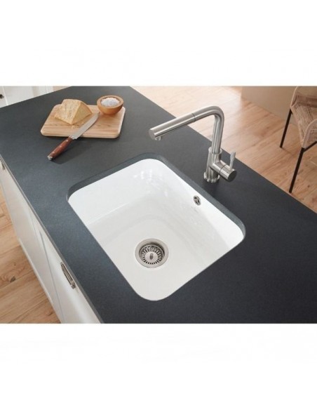 Villeroy Boch Cisterna 60C Undermount Kitchen Sink 1.0 White Alpin 67060001