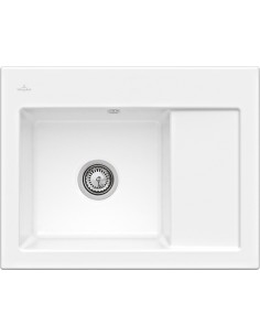 Villeroy Boch Subway 45 Compact Kitchen Sink 1.0 Ceramic Alpin RH 331200R1