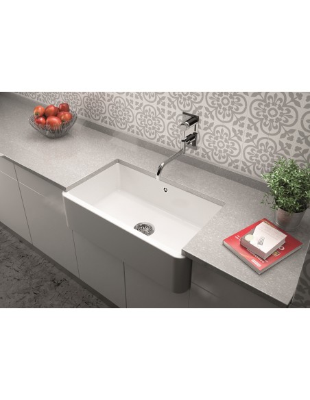 Thomas Denby Vintage Ceramic Apron Front Kitchen Sink 800mm VIN800S