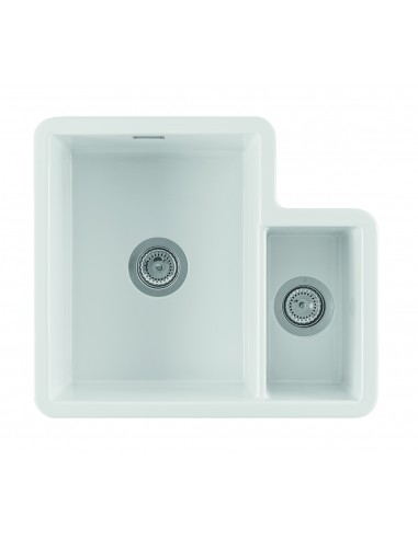 Thomas Denby Metro Ceramic 1.3 Kitchen Sink Inset Or Undermount White MET1010W