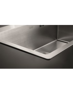 Clearwater Urban Kitchen Sink 1.0 Bowl Inset 1.2mm Stainless Tap Ledge UR440 2