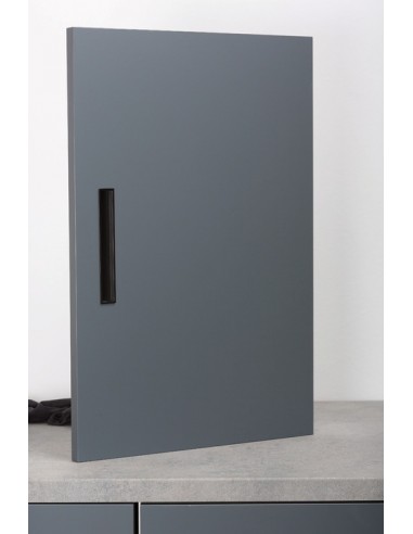 Inset Door Handle Black Matt 160mm Centres Cubic Suits Sliding Doors 15111641