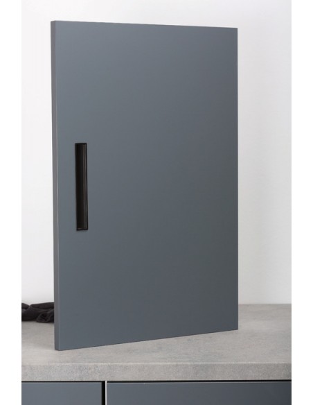 Inset Door Handle Black Matt 160mm Centres Cubic Suits Sliding Doors 15111641