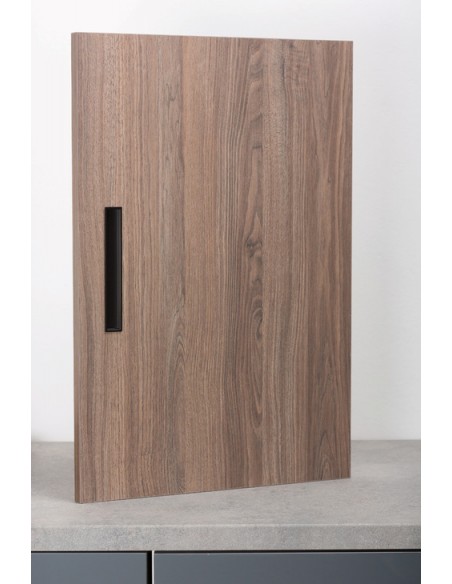 Inset Door Handle Black Matt 160mm Centres Cubic Suits Sliding Doors 15111641