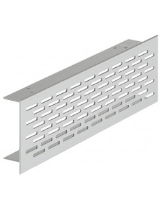 250x70mm Aluminium Ventilation Grill Recess Mount Silver Mat 42Cm2 57500919