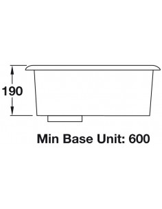 Rangemaster Atlantic Classic UB45 Undermount Kitchen Sink Stainless 56564201 2