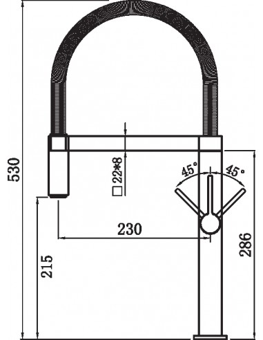 Clearwater Jovian JO2 Single Lever Tap Spring...