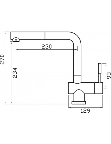 Clearwater Mercury Stainless Steel Pull Out...