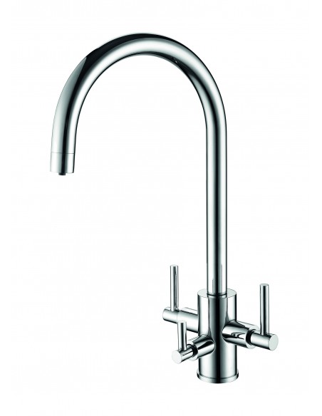 Clearwater Stella Tri-Spa Chrome Water Filter Mixer Kitchen Tap Pure ST2CP