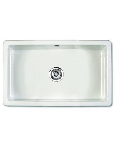 Shaws Classic Kitchen Sink 1.0 Bowl Ceramic Inset/Undermount SCIN760