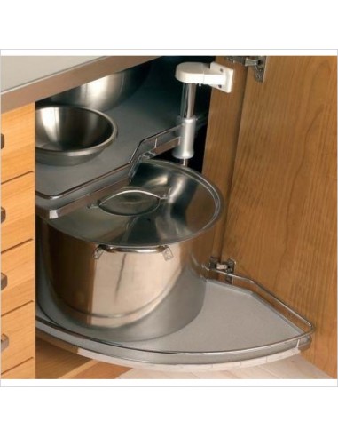 Kessebohmer 1/2 Corner Carousel Arena 180 Degree Kitchen Storage KSH180GC
