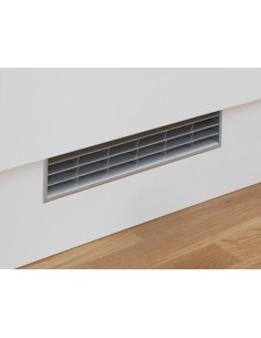 Kitchen Plinth Vent Stainless Steel Effect 367 x 79mm 200 Cm2 57179000