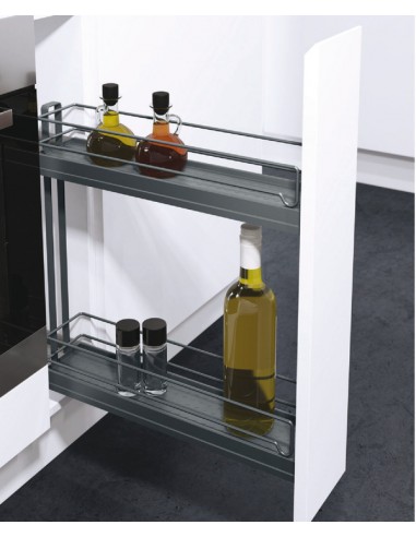 150mm VS Sub Slim Pull Out Vauth Sagel Storage Baskets Premea Lava 54512572