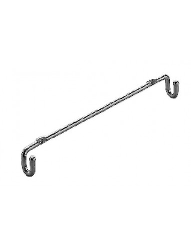 450mm Tilting Laundry-Basket Angled Utility Door Fixed 39L Wire Chrome 54049233+ 54049239