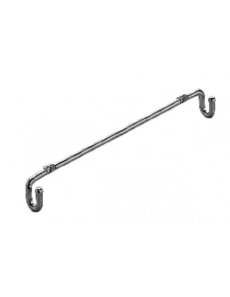 450mm Tilting Laundry-Basket Angled Utility Door Fixed 39L Wire Chrome 54049233+ 54049239