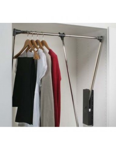 Servetto Pull Down Clothes Hanging Rail 770-1200mm Steel 880mm High 80520557