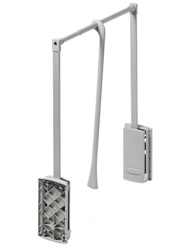 Servetto Pull Down Clothes Hanging Rail 770-1200mm Steel 880mm High 80520557