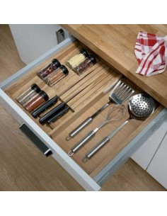 400-600mm Spice Knife Drawer Insert Expanding Oak 470 eXtray 55698511 2