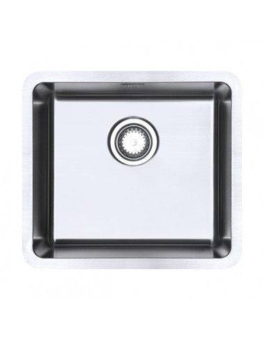 Luxsoplusuno25 450U Kitchen Sink 1.0 Bowl 1.2mm Stainless Undermount 1810 LPU/45/U25/S/353