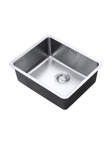 Luxsoplusuno25 500U Kitchen Sink 1.0 Bowl 1.2mm Stainless Undermount 1810 LPU/50/U25/S/354