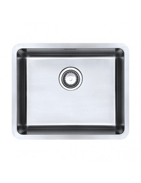 Luxsoplusuno25 500U Kitchen Sink 1.0 Bowl 1.2mm Stainless Undermount 1810 LPU/50/U25/S/354
