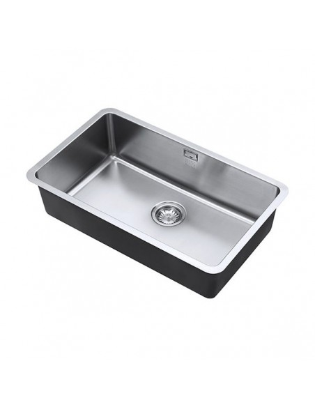 Luxsoplusuno25 700U Kitchen Sink 1.0 Bowl 1.2mm Stainless Undermount 1810 LPU/70/U25/S/355