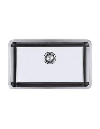 Luxsoplusuno25 700U Kitchen Sink 1.0 Bowl 1.2mm Stainless Undermount 1810 LPU/70/U25/S/355