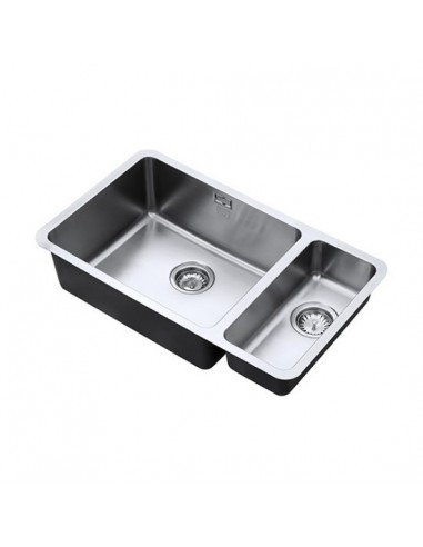 Luxso25 500/180U Kitchen Sink 1.5 Bowl Undermount 1.2mm Stainless 1810 LPD/5018/U25/S/BBL/361