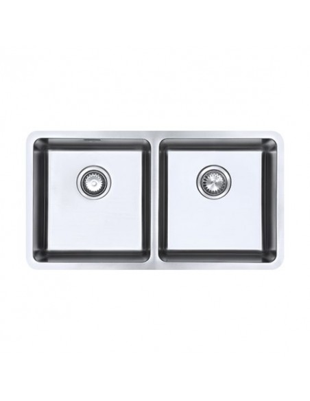 Luxso25 450/450U Kitchen Sink 2.0 Bowl Undermount 1.2mm Stainless 1810 LPD/4545/U25/S/363
