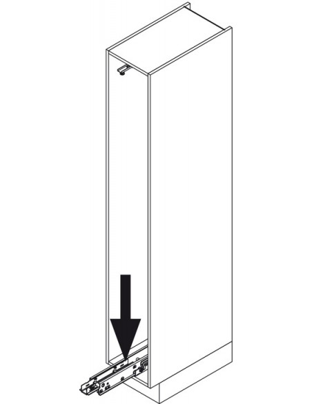 Vauth-Sagel Soft-Stop Mechanism For VS Tall Larders Tool-Free Fixing 54724990