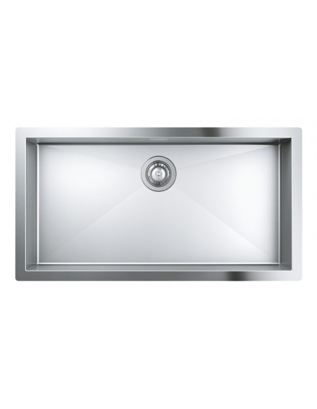 Grohe K700 Kitchen Sink Inset 1.0 Large Bowl 864 x 464mm Stainless + Waste 57040350
