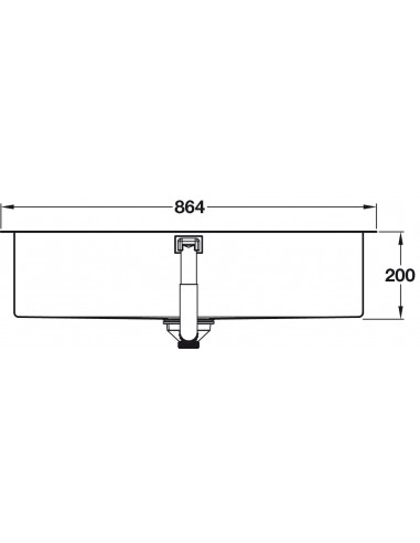 Grohe K700 Kitchen Sink Inset 1.0 Large Bowl 864 x 464mm Stainless + Waste 57040350