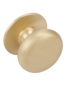 Delia door Handles, Brushed Brass 2