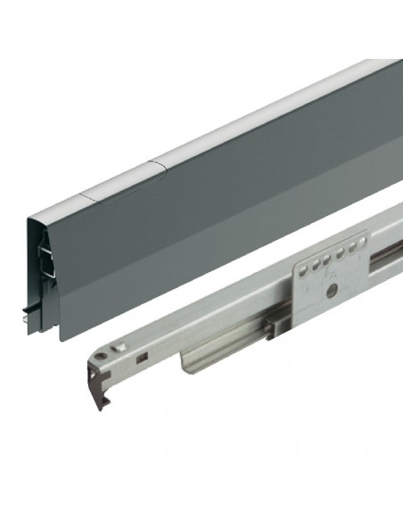 600mm One2Five Waste Bin Ninka Quad 80L Door Fix Soft Close