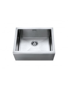 ZENUNO15 600U Belfast Stainless Steel Kitchen Sink 1810 Company ZU/600/15/BEL/S/860 2