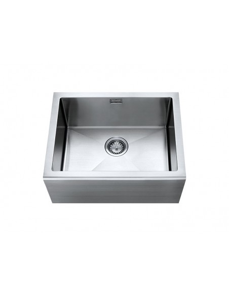 ZENUNO15 600U Belfast Stainless Steel Kitchen Sink 1810 Company ZU/600/15/BEL/S/860