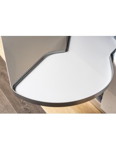 Kessebohmer 500mm Moveboard Corner Kitchen Storage Silver Swing Out KMB500SILV 2